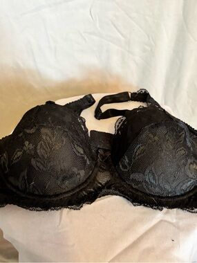 Black Lace Underwire Bra - Women Intimates